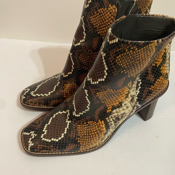 Gibson Latimer Multicolor Snakeskin Ankle Boots - Picture 6 of 13
